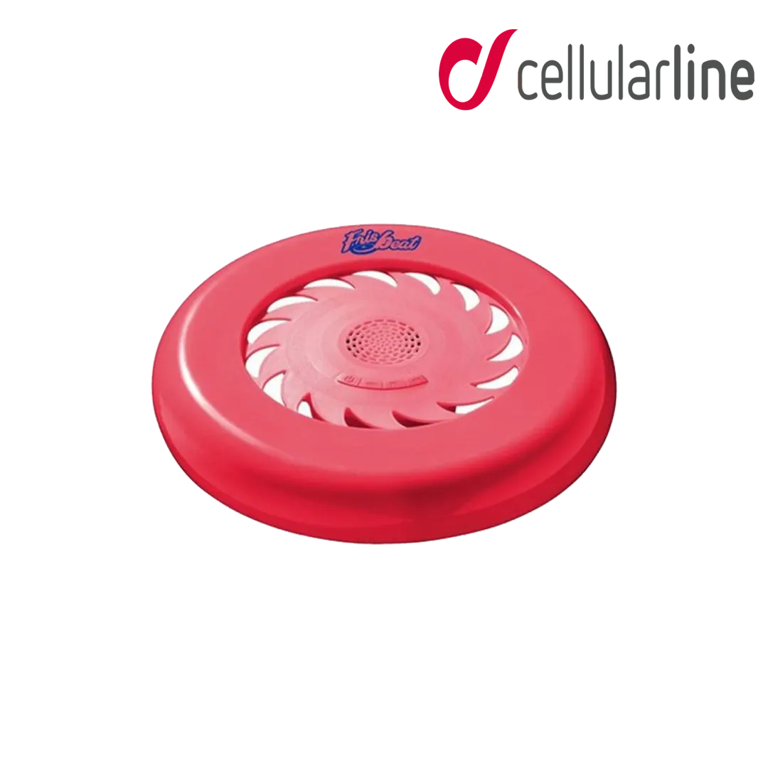 Cellularline Frisbeat Bluetooth Speaker - Red