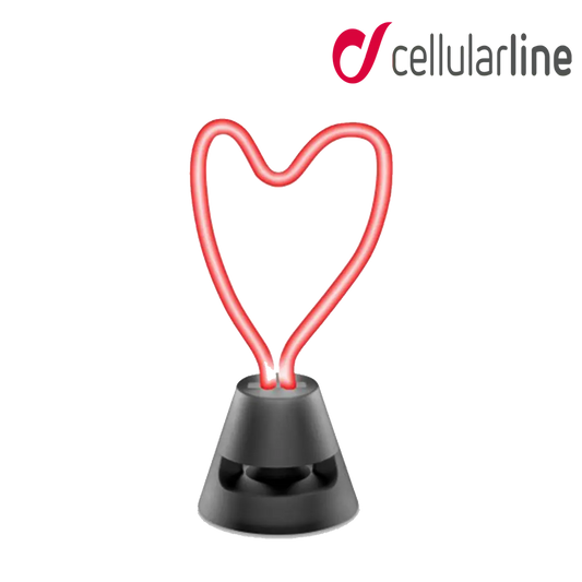 Cellularline NEON Bluetooth Speaker - Heart