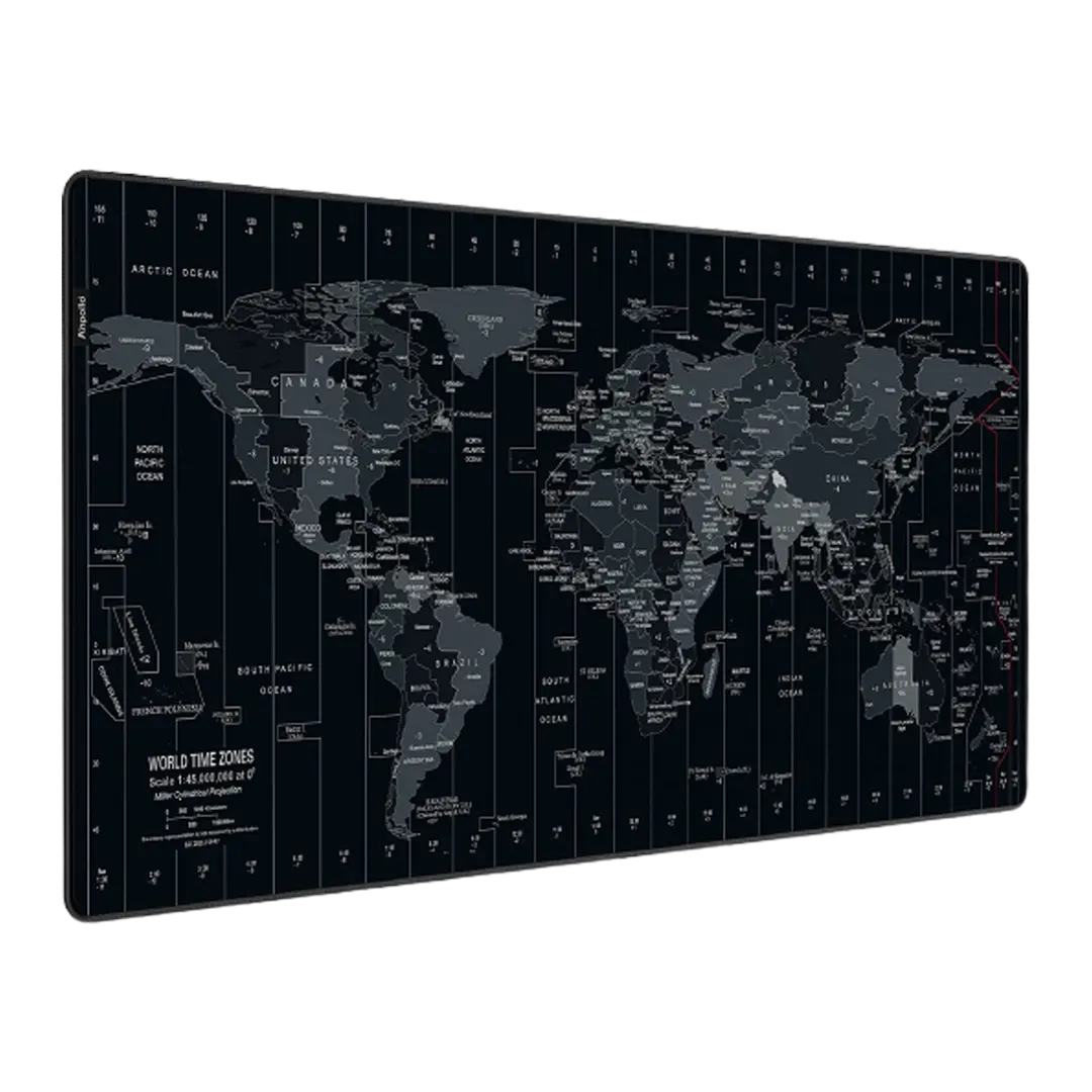Anpollo Extended Speed Large Gaming Mouse Pad (world Map)