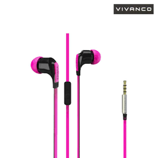 Vivanco Play / Sport Buds In-Ear Earphones - Pink