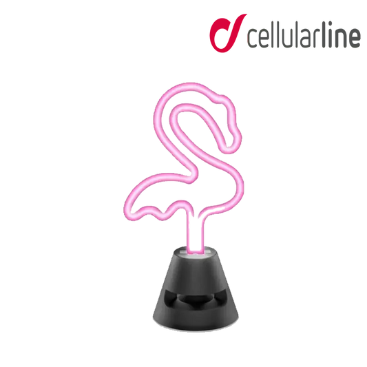 Cellularline NEON Bluetooth Speaker - Flamingo