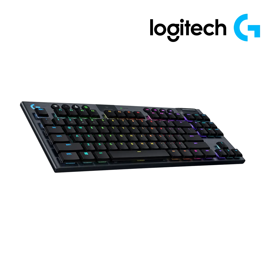 Logitech G 915 TKL Tenkeyless LIGHTSPEED Wireless RGB Mechanical Gaming Keyboard Black(Open Box)